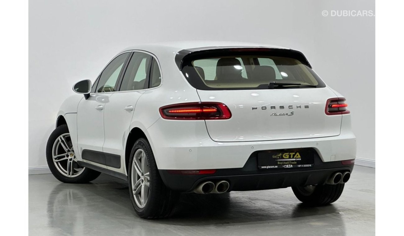 بورش ماكان أس 2015 Porsche Macan S, Service History, Excellent Condition, GCC