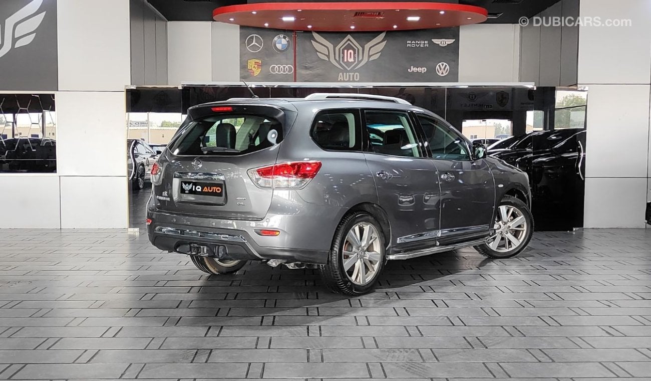 نيسان باثفايندر AED 1,350 P.M | 2016 NISSAN PATHFINDER SL 3.5 L | 7 SEATS | GCC | FULLY LOADED