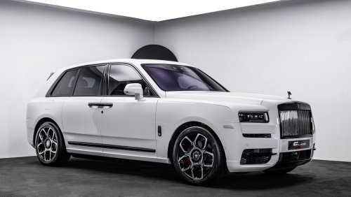 Rolls-Royce Cullinan Black Badge 2020 - GCC - Under Warranty and Service Contract