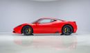 فيراري 458 Speciale - 1 Year Approved Warranty - Approved Prepared Vehicle