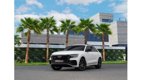 Audi Q8 55 TFSI quattro S-Line | 4,308 P.M  | 0% Downpayment | Agency Warranty & Service Contract