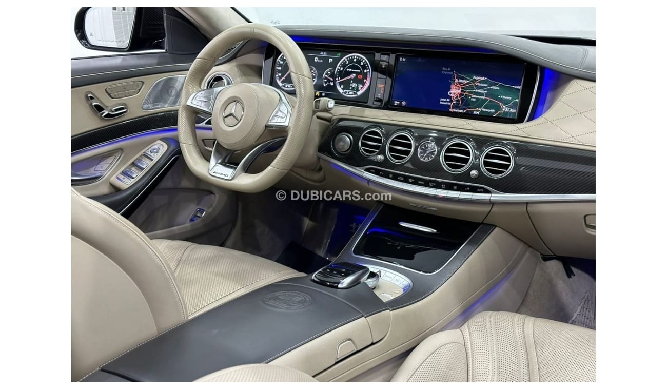 مرسيدس بنز S 63 AMG 2015 Mercedes Benz S63 4MATIC Brabus Edition, 1 Of 1, Full Service History, Fully Loaded, GCC