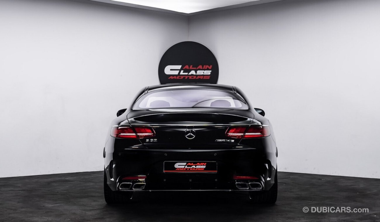 مرسيدس بنز S 560 كوبيه With S63 Kit 2018 - GCC