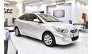 Hyundai Accent EXCELLENT DEAL for our Hyundai Accent 1.6L ( 2017 Model ) in Silver Color GCC Specs