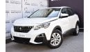 Peugeot 3008 AED 1199 PM | 1.6L ACTIVE GCC FROM AN AUTHORIZED DEALER MANUFACTURER UP TO 2025 OR 100K KM