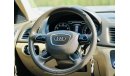 Audi Q3 35 TFSI AED 810 PM | AUDI Q3 1.4TC I4 | GCC | ECONOMICAL | 0% DOWNPAYMENT