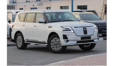 Nissan Patrol PLATINUM 5.6L V8, LEATHER SEAT, ELECTRIC SEAT, 360 CAMERA, SUNROOF, ALLOY WHEELS, MODEL 2024 FOR EXP