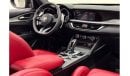 Alfa Romeo Stelvio 2023 Alfa Romeo Stelvio Veloce Q4, April 2028 Alfa Romeo Warranty + Service Pack, Very Low Kms, GCC