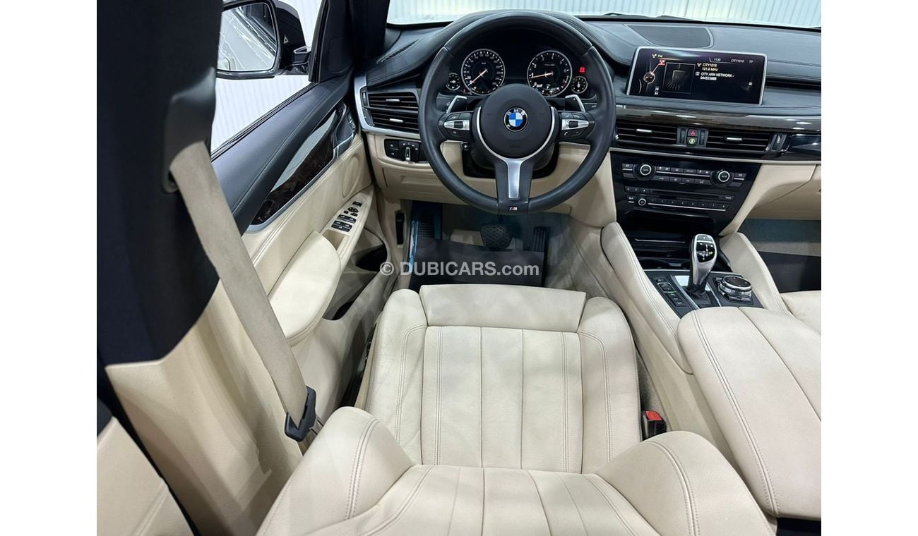 بي أم دبليو X6 50i M سبورت 2015 BMW X6 xDrive50i M-Sport, Service History, Full Options, Low Kms, GCC