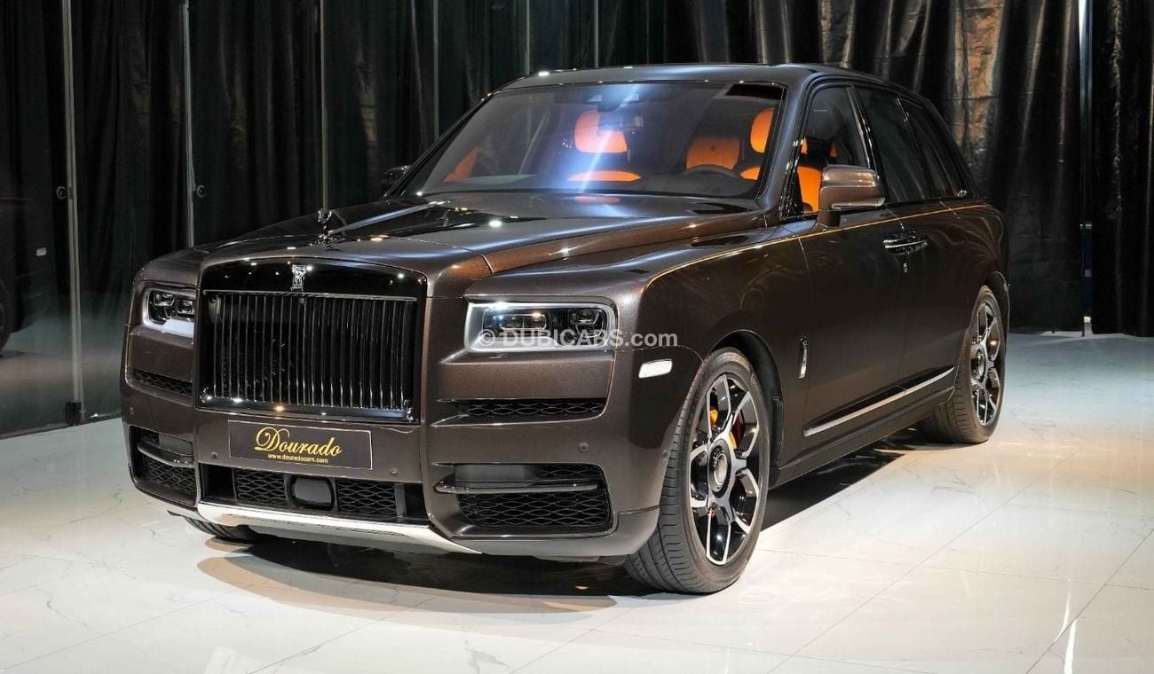 Rolls-Royce Cullinan | X-MAS AND NEW YEAR SPECIAL PRICE | BLACK BADGE | BRAND NEW | 2024 | FULL OPTION | BROWN OBSIDIAN