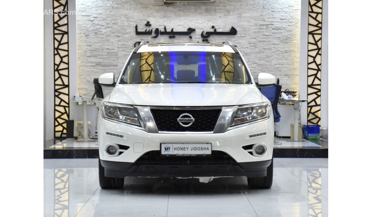 Nissan Pathfinder EXCELLENT DEAL for our Nissan Pathfinder SV 4WD ( 2015 Model ) in White Color GCC Specs