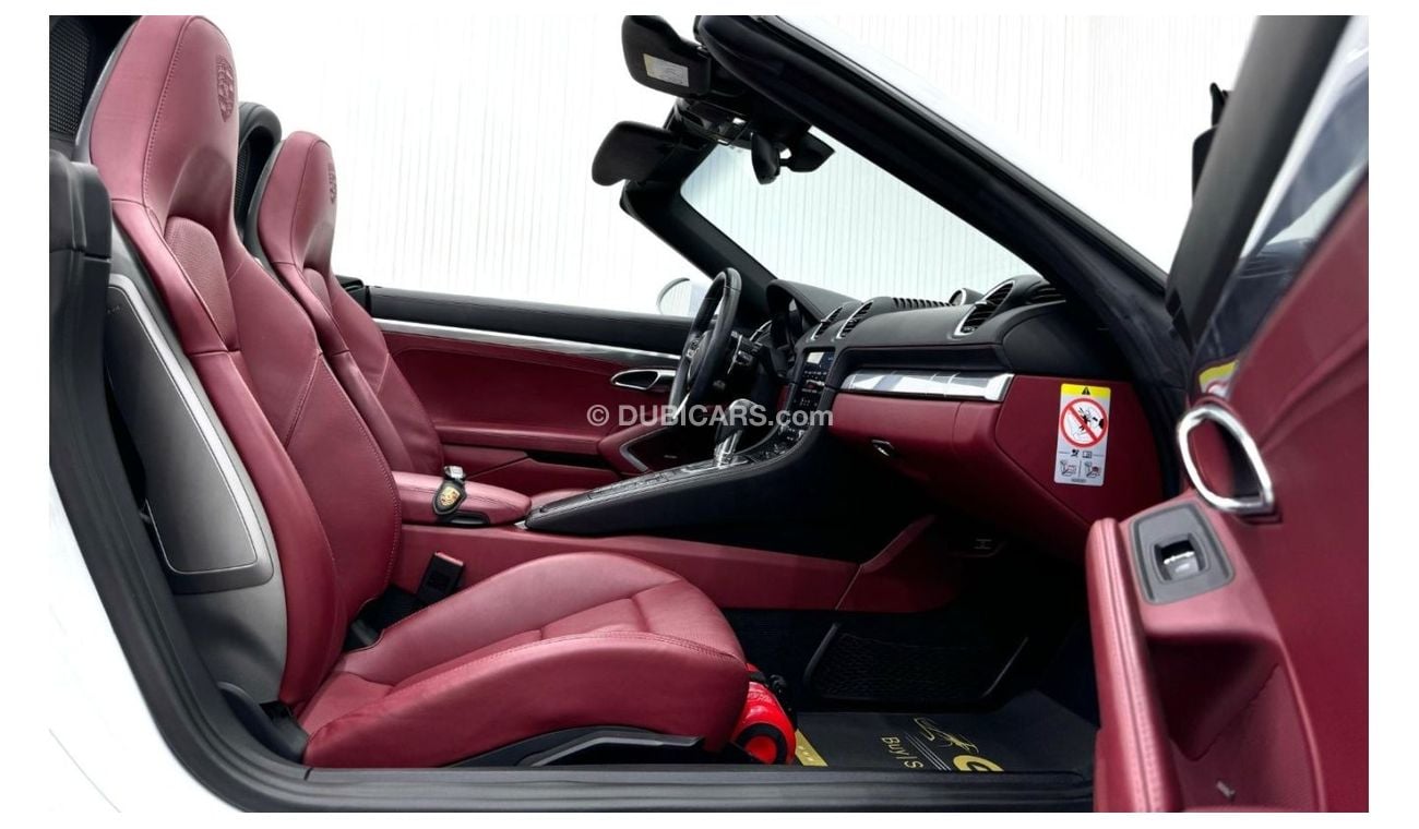 بورش بوكستر 718 2019 Porsche 718 Boxster GTS, One Year Warranty, Porsche Agency Full Service History, GCC