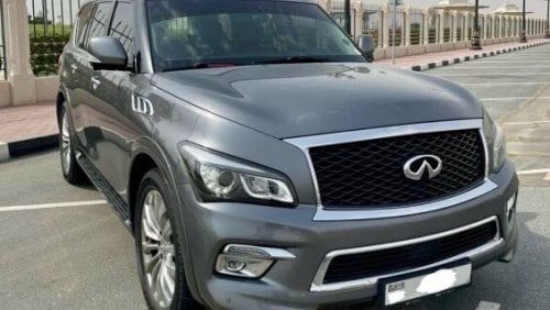 إنفينيتي QX80 GCC ,Original paint and Non accident