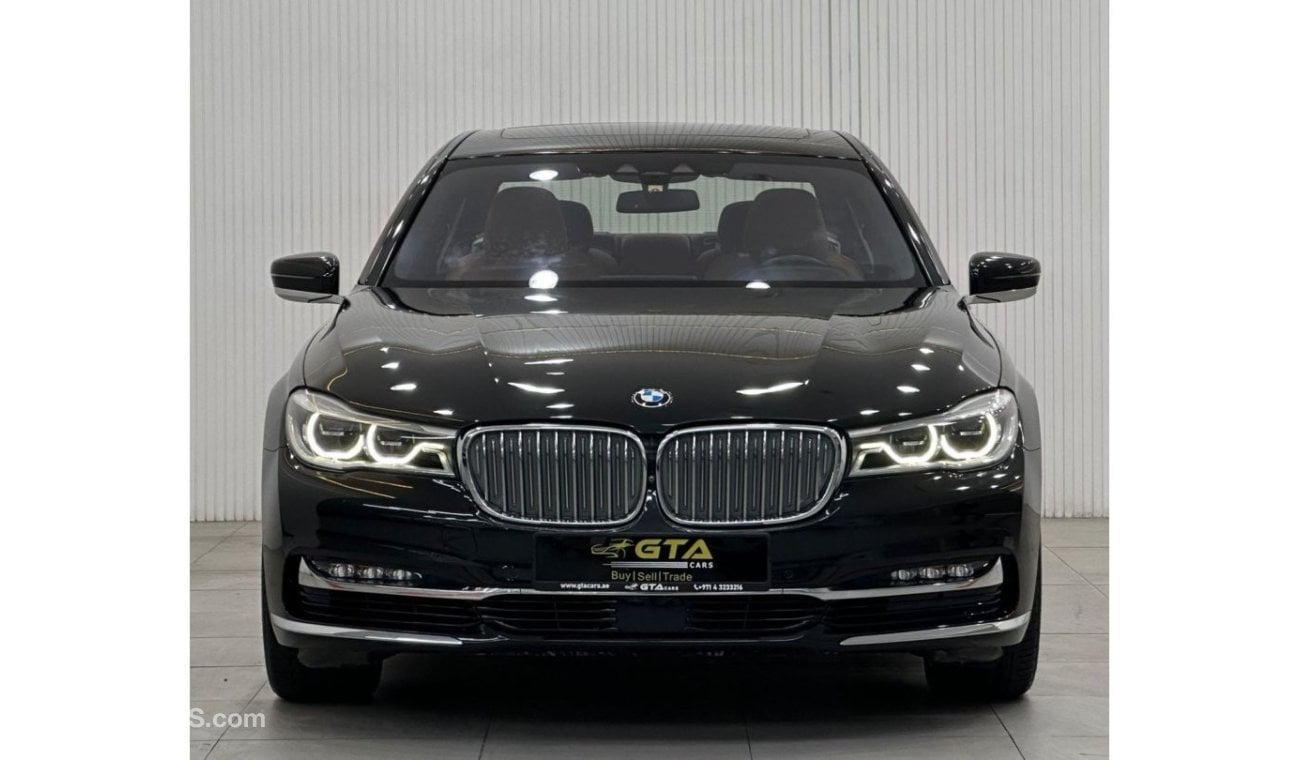 بي أم دبليو 740Li 2016 BMW 740Li Executive, Feb 2025 Warranty, Full Service History, Fully Loaded, GCC