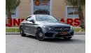 مرسيدس بنز C 200 كوبيه Mercedes-Benz C200 Coupe AMG Pack 2018 GCC under Warranty with Flexible Down-Payment.