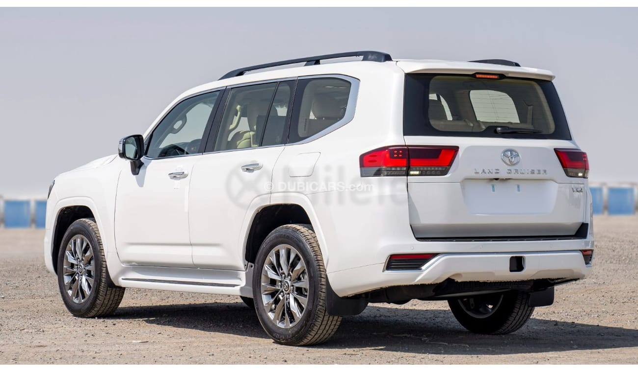 Toyota Land Cruiser LC300 VXR 3.3L DIESEL - WHITE: WITH ADVANCED OFF-ROAD FEATURES, 360° CAM