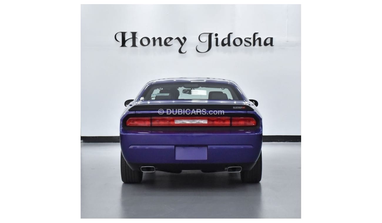 دودج تشالينجر EXCELLENT DEAL for our Dodge Challenger SRT8 6.1 HEMI ( 2010 Model ) in Purple / Violet Color GCC Sp