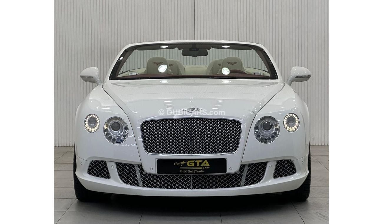 Bentley Continental GTC W12 2012 Bentley Continental GTC Convertible, W12, Excellent Condition, Full Options, GCC