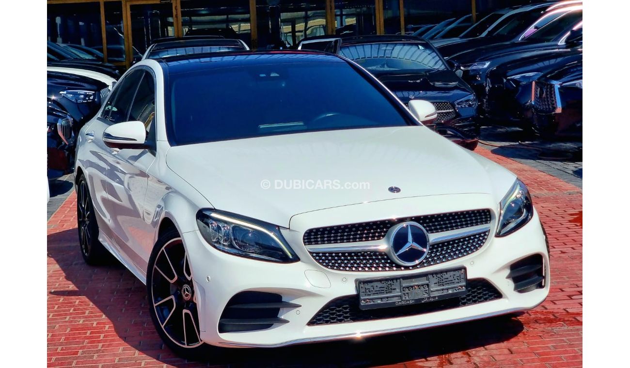 Mercedes-Benz C200 AMG Original paint Full Option 2019 GCC