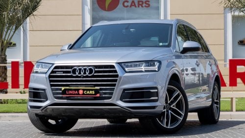 Audi Q7 45 TFSI quattro Audi Q7 45TFSI Quattro (7 SEATER) 2019 GCC under Warranty with Flexible Down-Payment