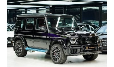 مرسيدس بنز G 63 AMG Mercedes-Benz G 63 | 2025 GCC 0km | Agency Warranty | Double Night Package | 360 View | 22 Inch Rims