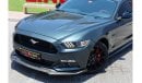 فورد موستانج Ford Mustang GT Premium 2016 GCC under Warranty with Flexible Down-Payment/ Flood Free.