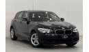 بي أم دبليو 120 STD 2017 BMW 120i, Warranty, Full Service History, New Tyres, Excellent Condition, GCC