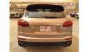 Porsche Cayenne Turbo PORSCHE CAYENNE TURBO 4.8L GCC 2015 WITH PADDLE SHIFT AND PANORAMIC ROOF IN EXCELLENT CONDITION