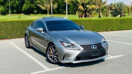 Lexus RC350 F Sport Good condition car GCC