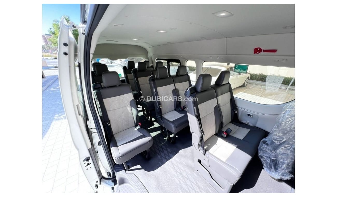 تويوتا هاياس 2025 Toyota Hiace GL 13-Seater High-Roof Full-Option 3.5L V6 Petrol A/T RWD Only For Export