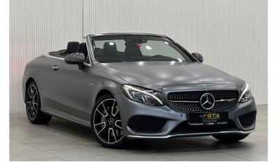 مرسيدس بنز C 43 AMG 2017 Mercedes C43 AMG Convertible, Full Agency Service History,GCC