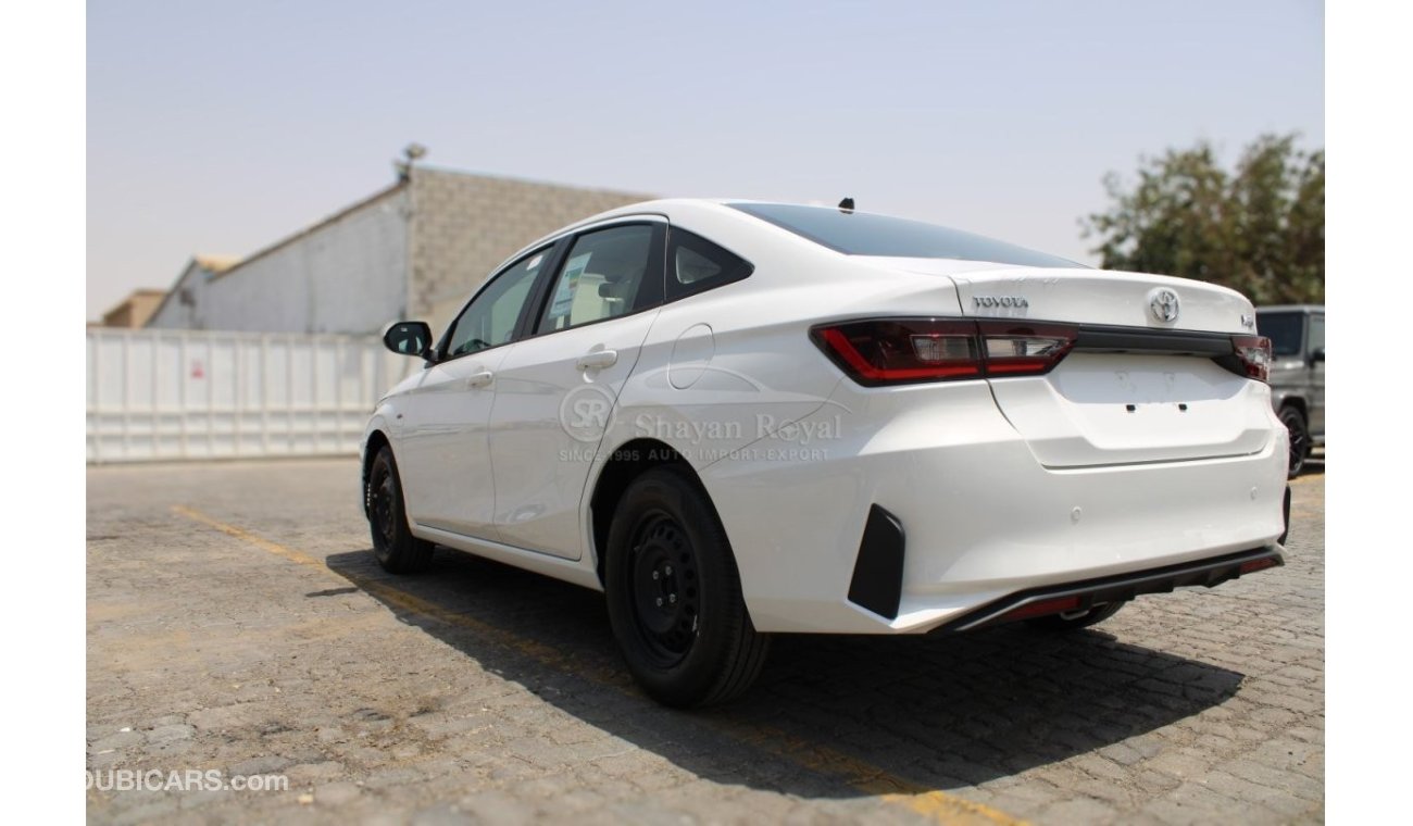 تويوتا يارس NEW LHD1.5L PETROL SEDAN E AT 2024MY (GCC SPEC)