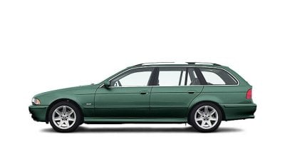 BMW 523i E39 Station Wagon recently painted in Green