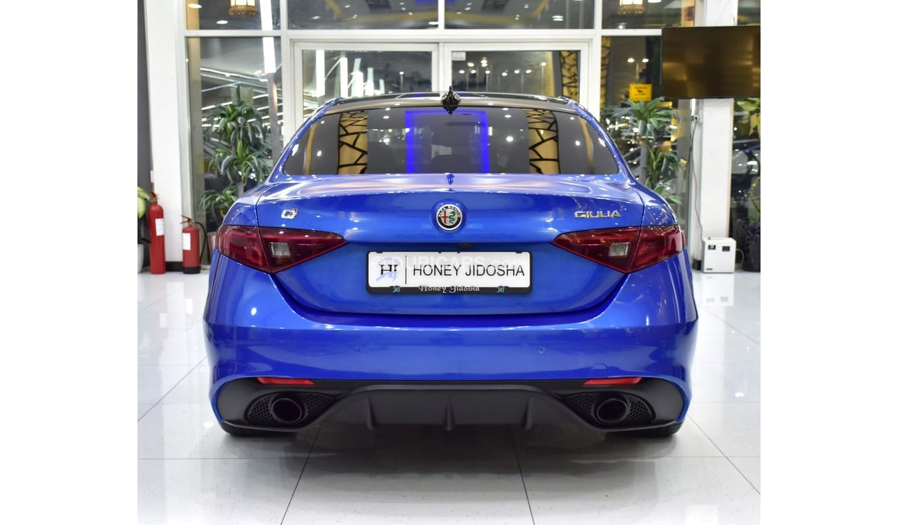 Alfa Romeo Giulia EXCELLENT DEAL for our Alfa Romeo Giulia Q2 Veloce ( 2023 Model ) in Blue Color GCC Specs