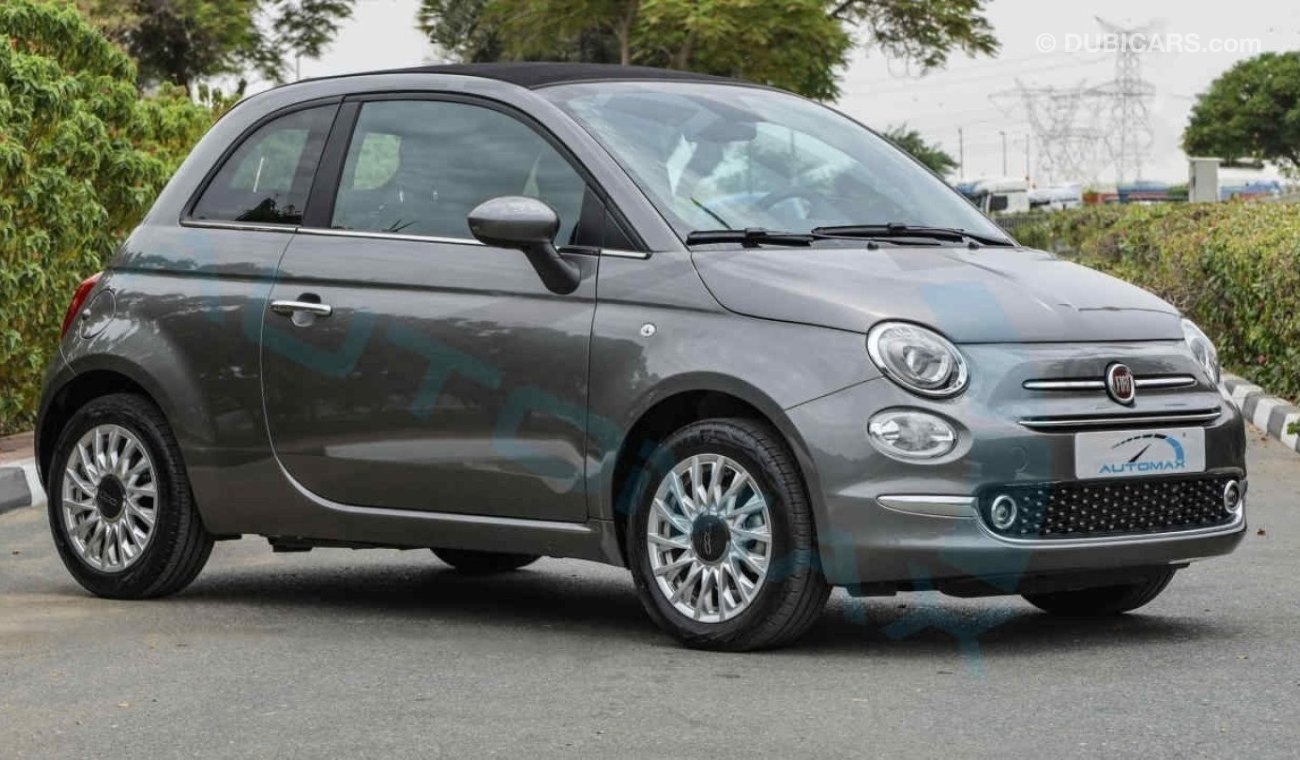 Fiat 500 Cabrio 1.4L FWD , 2024 GCC , 0Km , With 5 Years or 120K Km Warranty @Official Dealer