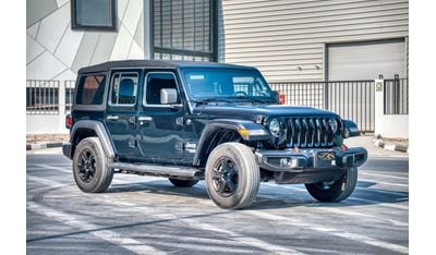 جيب رانجلر AED 1,299 P.M | 2019 JEEP WRANGLER ULTIMATE SPORT | 2.0L 4WD | American Specs