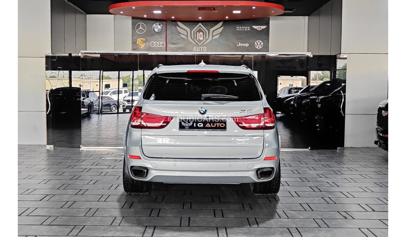 BMW X5 50i xDrive 4.4L AED 2,600 P.M | 2018 BMW X5 M-SPORT V8 | UNDER WARRANTY | FSH | ORIGINAL PAINT | LOW