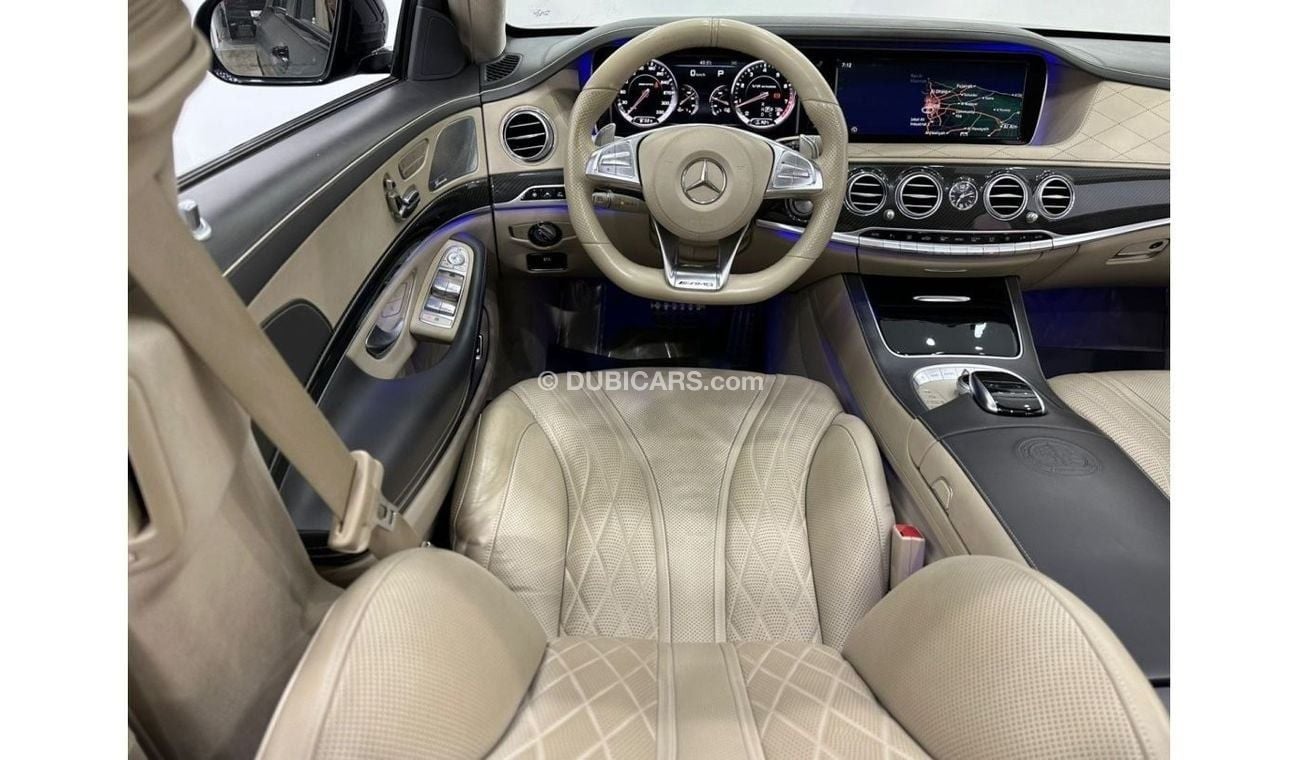 مرسيدس بنز S 63 AMG Std 5.5L 2015 Mercedes Benz S63 4MATIC Brabus Edition, 1 Of 1, Full Service History, Fully Loaded, G