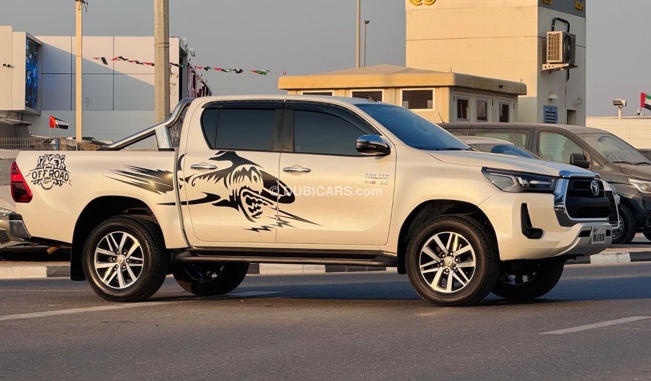 Toyota Hilux PREMIUM CONDITION | RHD | 2018 | 2.8L DIESEL ENGINE | (AT) | REAR VIEW CAMERA | SIDE BODY STICKER