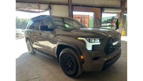 تويوتا سيكويا 2025 TOYOTA SEQUOIA TRD PRO HYBRID V6 3.5L TURBO 4WD 7-SEATER AUTOMATIC