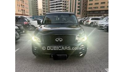 إنفينيتي QX80 Black Edition Captain Chairs 7 5.6L