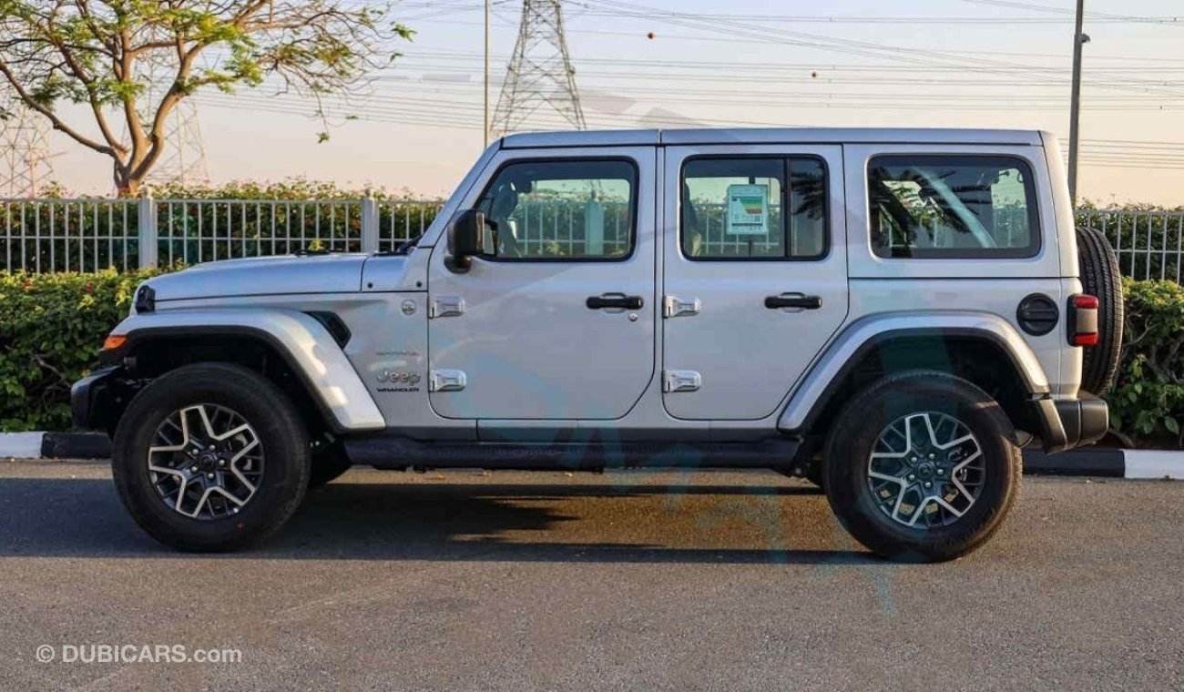 Jeep Wrangler (ТОЛЬКО НА ЭКСПОРТ , For Export) Unlimited Sahara I4 2.0L Turbo , 2024 GCC , 0Km , Без пробега