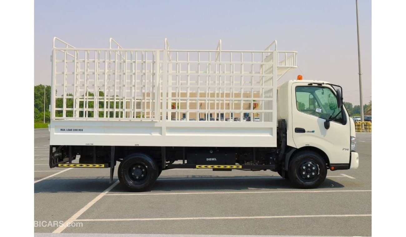 Hino 300 Series 714 | 3 Ton Grill Body | M/T 4.0L Diesel Engine | GCC Specs | Ready To Drive