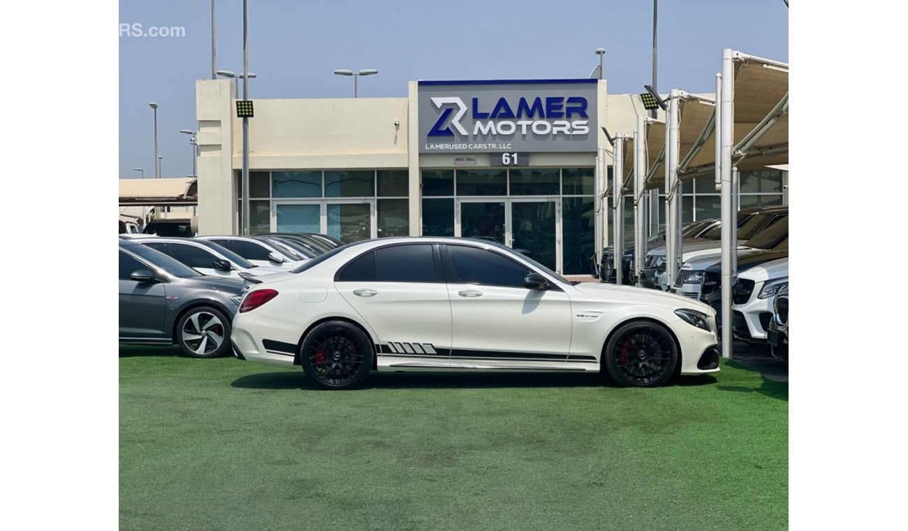 Mercedes-Benz C 63 AMG Std 2200 Monthly payments/ Zero down payment/ C63s 2016 / gcc / Edition one / full option