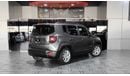 Jeep Renegade AED 850 P.M | 2017 JEEP RENEGADE MASTER LONGITUDE | UNDER WARRANTY | GCC | FULL PANORAMIC VIEW