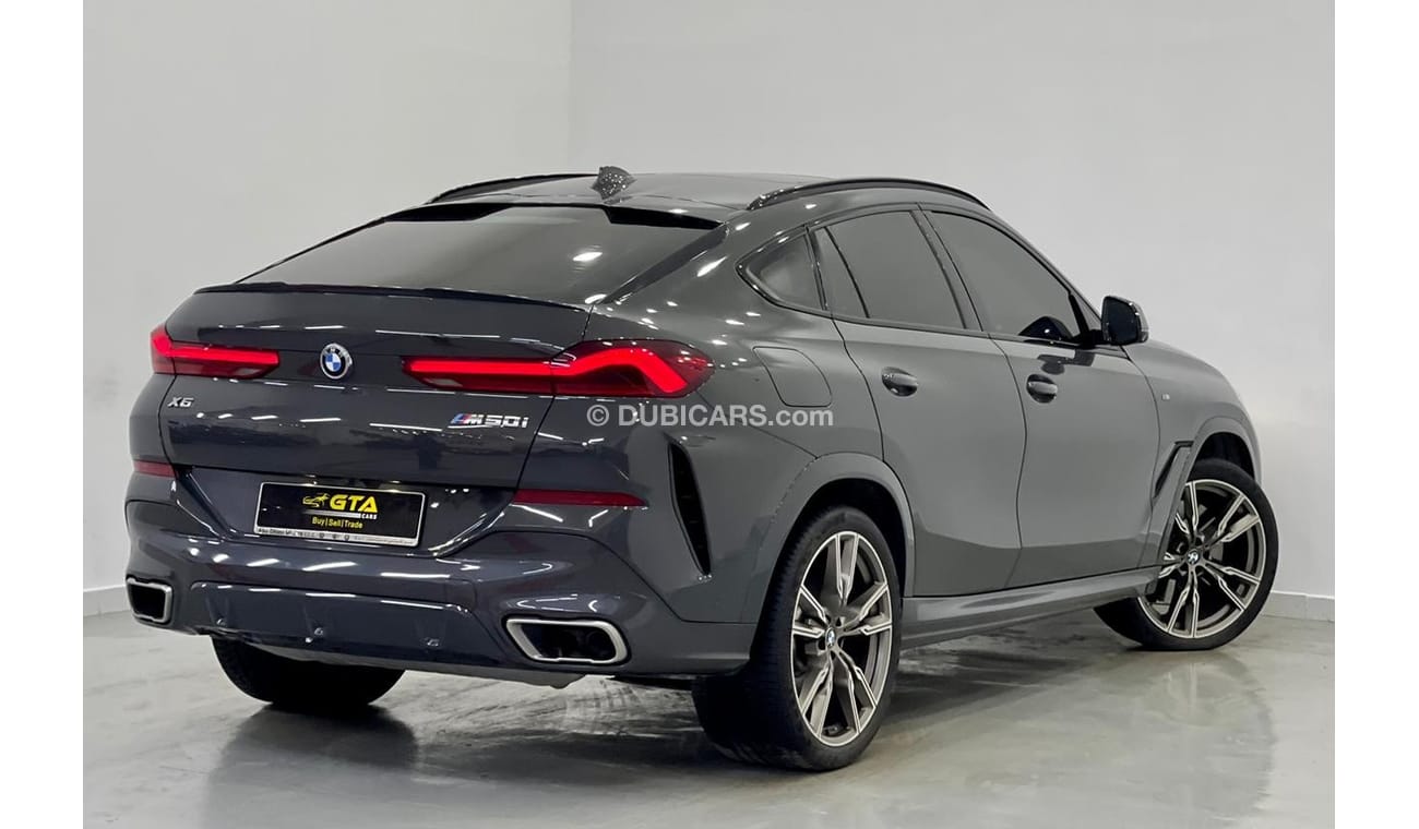 BMW X6 2022 BMW X6 M50i Sports Activity Coupe, Agency Warranty + Service Contract, GCC