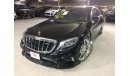 Mercedes-Benz S 63 AMG Std MERCEDES AMG S CLASS S63 LONG WHEEL BASE 5.5L 2015, WITH VIP SEATS, WALD AERO KIT AND MORE..