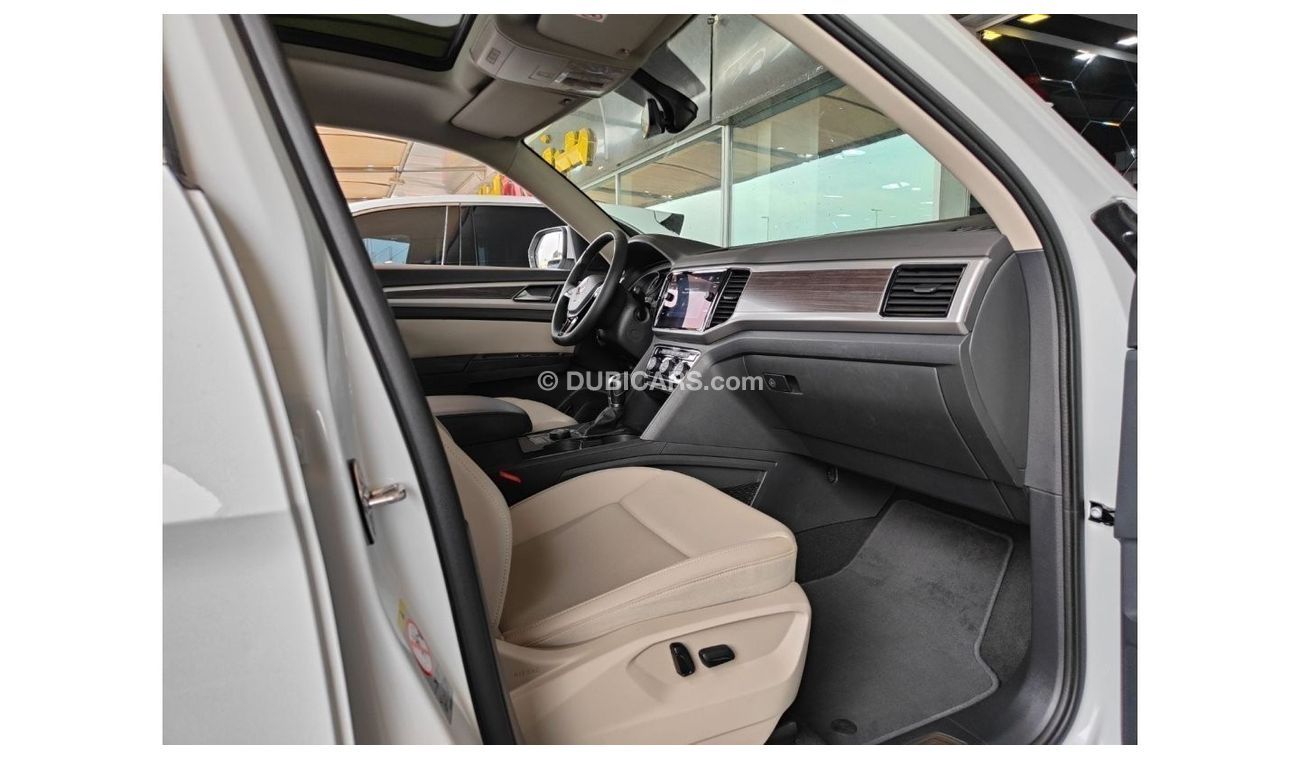 فولكس واجن تيرامونت AED 1,400 P.M | 2018 VOLKSWAGEN TERAMONT SE | UNDER WARRANTY | 7 SEATER | GCC | FULL PANORAMIC VIEW