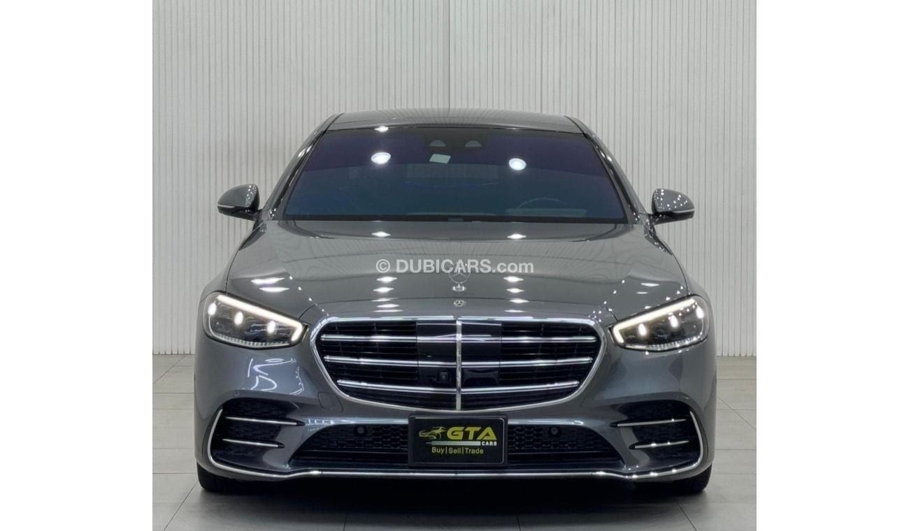 Mercedes-Benz S 500 4MATIC 3.0L 2021 Mercedes S500 4MATIC, One Year Warranty, Full Gargash Service History, GCC