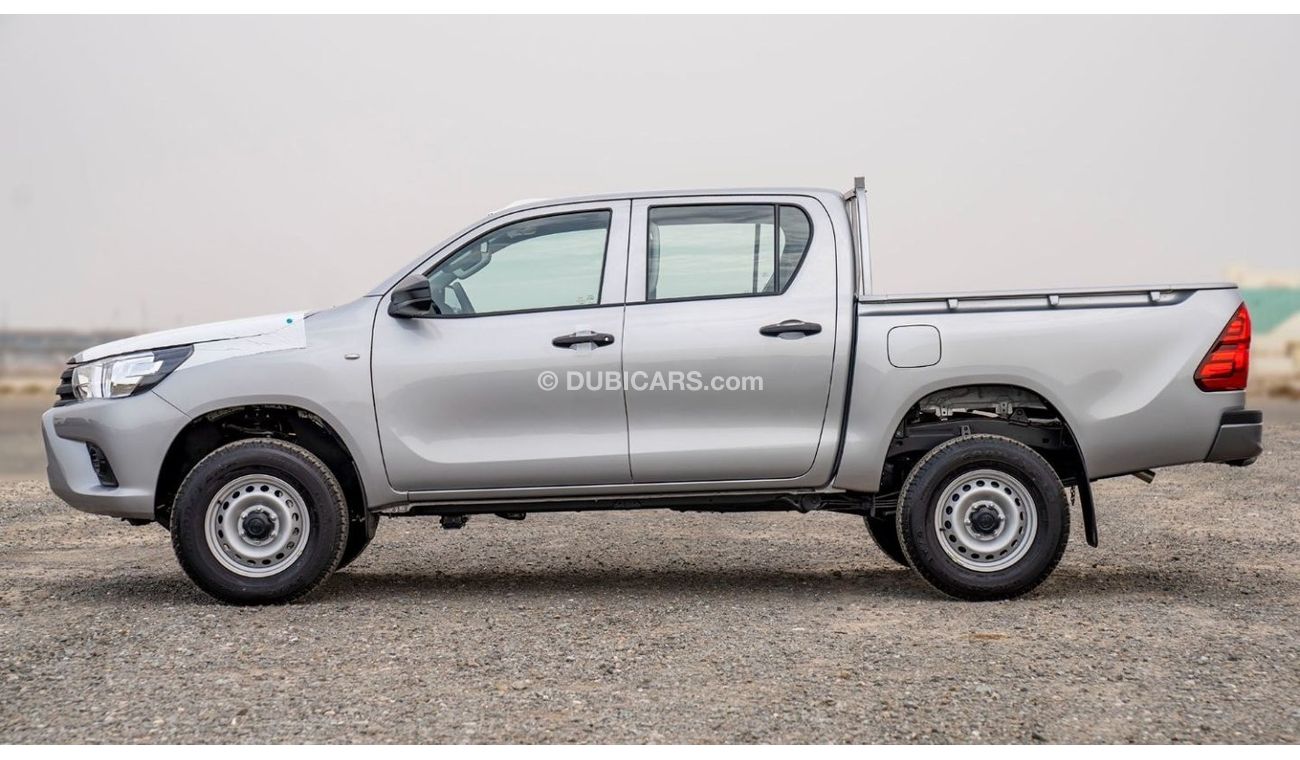 تويوتا هيلوكس (LHD) TOYOTA HILUX DC 2.4D MT 4X4 P.WINDOW MY2024 – SILVER